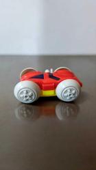 takla atan kurmalı mini araba & 6 cm