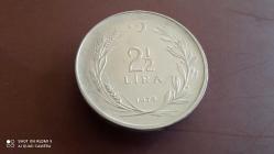 2 ½ LİRA 1979 - DÜZ