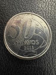 Brezilya 50 Centavos 2013