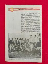 Galatasaray Dergisi Haber - 80'li Yıllar - Ateş Güneş Olayı
