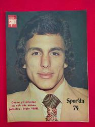 Galatasaray Poster - Engin Verel - Hayat Spor Dergisi - 34x25 cm