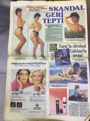 HAFTANIN SESİ GAZETESİ, 8 MAYIS 1987  - BÜLENT ERSOY FOTOĞRAFLARI, DİYANET'İN GÖRÜŞÜ ''BÜLENT DİNİMİZE GÖRE KADINDIR'' - AVUKAT RUHİ KAHRAMAN - DİNMEYEN AŞK, TÜRKAN ŞORAY - NADİA SMOLİK, YONCA YÜCEL - EROL ATAR, ERKAN ÖZERMAN, CEMİL İPEKÇİ - ŞEHNAZ DİLAN FOTOĞRAFI - LEVENT KIRCA, OYA BAŞAR - TRT, HÜLYA SÜER - HÜNER COŞKUNER, ASLANIN PARÇALADIĞI KÜÇÜK ADİL İYİLEŞTİ - SEVAL PELİN FOTOĞRAFLARI - WARNER ÇAMAŞIR REKLAMI - 4 SAYFA