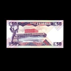 ZAMBİYA (1980-1988) - 50 Kwacha (ÇİL 10/10)