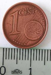 2003-M İSPANYA 1 EURO CENT ORİJİNAL MADENİ PARASI LL2ZZ1 NADİR