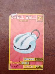 Shell Bell Pokemon Item Kart