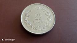 2 ½ LİRA 1978 - DÜZ