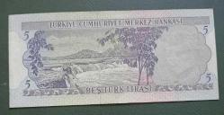 6 Emisyon I 89 Seri 5 Lira Çil