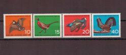 1965 Almanya Gençlik Refahı - Kuşlar Mnh Lüks Tam seri pul  --A216