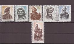 1967 Almanya Berlin'deki Sanat Hazineleri Mnh Lüks Tam Seri Pul   --A296
