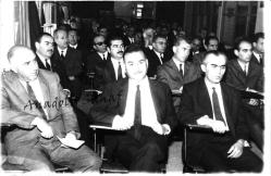 Zonguldak Eğitim Merkezindeki Eğitim Seminerinden, 1967 / Bahattin Ertürk Paşa, Ahmet Yüce ve Mithat Eren