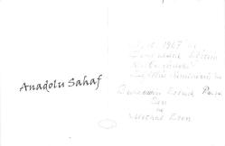 Zonguldak Eğitim Merkezindeki Eğitim Seminerinden, 1967 / Bahattin Ertürk Paşa, Ahmet Yüce ve Mithat Eren