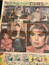 HÜRRİYET GAZETESİ HÜRRİYET KELEBEK GAZETESİ KELEBEK EV GAZETESİ DOĞUM GÜNÜ GAZETESİ - 6 NİSAN 1985 - Bir reklam yıldızının üç yüzü – Didem Paksoy – Dilek Paksoy Sezer’in Londra günlüğü – Sezer Güvenliği – Alev Özloğlu Vurun Kahpeye – Fatma Girik – Halide Edip Adıvar – Memduh Ün – Muhşem Demirağ – Salih Kırmızı – Uğur Süer – Emel Elitaş – Nevin Aypar – Ahmet Evin – Safa Önal Memo – Zihni Alpan – Sami Hazinses – Elhsin Burak – Bülent Buğrul – Yener Çakmak Beyaz Gece – İrfan Tözüm – Yaprak Özdemiroğlu – Cemil Perçin – Hülya – Selçuk Turanlı – Hülya Tığlıalp – Bülent Oran 300 beyin cerrahımız var – Prof. Dr. Nuhan Ayman İntikam Meleği – Sidney Sheldon – Azize Bergin Rumuz Gonca Gül – Oktay Arayıcı – Adile Naşit – Talat Bulut – İsmet Ay – Özcan Özgür – Bülent Bilgiç – Sezen Aksu