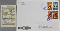 2010 FİBA DÜNYA ERKEKLER BASKETBOL ŞAMPİYONASI, TAAHHÜTLÜ İLK GÜN POSTA DAMGALI ZARF