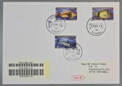 2011 DENİZLERİMİZDEKİ BALIKLAR, TAAHHÜTLÜ İLK GÜN POSTA DAMGALI ZARF