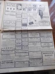 Cumhuriyet Gazetesi - 27 Eylül 1953 - Millet Partililerin Dünkü Davası 12 Saat Sürdü Fotoğraf - NATO'nun Büyük Tatbikatı - Millet Partili Mustafa Kentli Enis Akaygen Fuad Arna ve Ahmet Tahtakılıç Mahkemede Fotoğraf - General Franco Bir Merasimde Nişan Takıyor Fotoğraf - Amerika İle İspanya Dün Bir Anlaşma İmzaladı - Suriyenin İsrail'e Ültimatomu - Dün Donanma Bayramı Başladı - Karantinaya Tabi Tutulan Hacı Gemileri - Fransa Basketbol Takımı İstanbul Turnuvasına Gelemiyor - Çırılçıplak Yazan Bedri Rahmi Eyüboğlu - Beyaz Köşkte Oturanlar Yazan Rikkat Köknar Yazı Dizisi - Kore'den 198 Kişilik Bir Kafilemiz Geliyor - İspanya Ve NATO Yazan Ömer Sami Coşar - Safiye Ayla Cağaloğlu Çiftesaraylar Bahçesinde - Galatasaray Vefa Maçı - Bugün Yapılacak Türkiye Kürek Birincilikleri - Londra'daki Köpek Sergisi -  Resimli Roman Bolo Paşa Vakası Yazan Pierre Gordeaux - Artist Rita Hayworth'un Dördüncü Kocası Fotoğraf - Büyükdere Beyazparkta Perihan Altındağ Sözeri Konseri - Iskra Sinema Makineleri