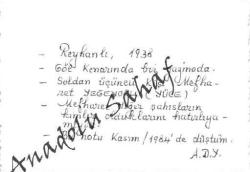 Hatay Reyhanlı Göl Kenarında Bir Gazinoda, 1938