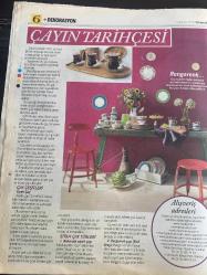 HÜRRİYET GAZETESİ HÜRRİYET KELEBEK GAZETESİ KELEBEK 2 GAZETESİ DOĞUM GÜNÜ GAZETESİ - 17 KASIM 2016 - Misafirler gelsin çaylar demlensin - Ev yapımı lezzetlere yaratıcı sunumlar - Çayın tarihçesi - Ev yapımı lezzetler için yaratıcı sunumlar - Kurabiyeler için - Kumaştan etiket yapımı - Kara tahta etiketler - Bakır levhalar - Desenli bantlarla güzelleştirin - Kara tahta ile süsleme - Keyifli bir ritüel: Çay - Rengarenk - Alışveriş adresleri - İyi fikir - Çay demlemenin püf noktaları - Shen Nung - Karaca - Tantitoni - Portland - Mudo Concept - Tepe Home - İkea - Marks&Spencer - Maxxdepo - Koçtaş - Villeroy&Boch