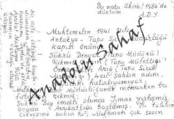 Antakya Tapu Sicil Müdürlüğü Kapısı Önünde, 1941(?)