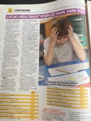 HÜRRİYET GAZETESİ HÜRRİYET KELEBEK GAZETESİ KELEBEK 2 GAZETESİ DOĞUM GÜNÜ GAZETESİ - 27 NİSAN 2017 -Çocuk gelişimi rehberi - İnternet bağımlılığı nedir? - Dikkat eksikliği nasıl fark edilir? - Öğrenme zorluğu ve disleksi nedir? - Epilepsi nasıl tedavi edilir? - Çocuğunuzu kıyaslamanın sakıncaları nelerdir? - Migren ve migreni tetikleyen yiyecekler - Çocuklar neden yalan söyler? - Dikkat eksikliği, hiperaktivite ve öğrenme zorluğunun nedenleri - Şımarıklık değil beynin olgunlaşma bozukluğu - Neurobiofeedback tedavi yöntemi nedir - Tanju Sürmeli