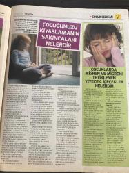 HÜRRİYET GAZETESİ HÜRRİYET KELEBEK GAZETESİ KELEBEK 2 GAZETESİ DOĞUM GÜNÜ GAZETESİ - 27 NİSAN 2017 -Çocuk gelişimi rehberi - İnternet bağımlılığı nedir? - Dikkat eksikliği nasıl fark edilir? - Öğrenme zorluğu ve disleksi nedir? - Epilepsi nasıl tedavi edilir? - Çocuğunuzu kıyaslamanın sakıncaları nelerdir? - Migren ve migreni tetikleyen yiyecekler - Çocuklar neden yalan söyler? - Dikkat eksikliği, hiperaktivite ve öğrenme zorluğunun nedenleri - Şımarıklık değil beynin olgunlaşma bozukluğu - Neurobiofeedback tedavi yöntemi nedir - Tanju Sürmeli