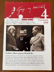 4 ŞUBAT 2008 - TAKVİM YAPRAĞI - DOĞUM GÜNÜ HEDİYESİ - GAZİ MUSTAFA KEMAL ATATÜRK FOTOĞRAFLI BÜYÜKÇEKMECE BELEDİYESİ TAKVİMİ - Kubilay Olayı sonrası Denizli'de - 'Büyük Ege Gezisi'nde Denizli ziyareti - 1902- Paris'te 1. Jön Türk Kongresi yapıldı - 1923- Lozan Konferansı, Batılı başdelegelerin uzlaşmaz tutumları nedeniyle kesildi - 1948- Valilik ve belediye başkanlığının ayrılmasına ilişkin kanun kabul edildi - 1964- 20-21 Mayıs olayları sanıklarından Talat Aydemir, Fethi Gürcan, Osman Deniz ve Erol Dinçer'in ölüm cezaları, TBMM'de onaylandı