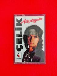 Çelik - 1993 - Ateşteyim - Müzik Kaset - Orijinal - Koleksiyon, Arşiv, Nostalji, Doğum Günü Hediyesi