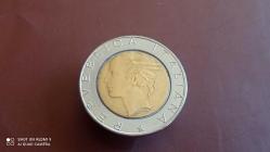 500 Lire  1989 İTALYA