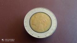 500 Lire  1989 İTALYA