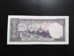 5.EMİSYON 4.TERTİP 500 LİRA ÇİL ALTI KONDİSYONDA