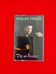 Hakan Peker - 1990 - Düş ve Fantezi - İNTERNETTE TEK - Müzik Kaset - Orijinal - Koleksiyon, Arşiv, Nostalji, Doğum Günü Hediyesi