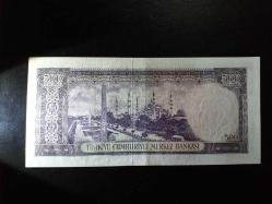 5.EMİSYON 4.TERTİP 500 LİRA ÇİL ALTI KONDİSYONDA