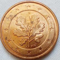 ALMANYA 2 Eurocent, 2021 ÇA 
