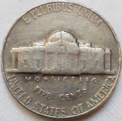 AMERİKA 5 Cent (Jefferson), 1964 ÇÇT