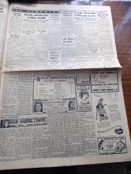 Cumhuriyet Gazetesi - 27 Temmuz 1952 -  Tuhaf Bir Hürriyet Anlayışı Yazan Nadir Nadi Başmakale - Mısır Kralı Faruk Tahtta Feragat Etti - Dünkü Güreşler Bizim İçin Çok Talihsiz Geçti - Futbolda Macar Milli Takımına 7 1 Mağlup Olduk Fotoğrafı - Ucuz Evlerden 154 ünün İnşaatı Tamamlandı - Rüyam Kotrası Salıya Geliyor - Hayvan Çiftliği Yazan George Orwel Tercüme Halide Edip Yazı Dizisi - Rüyam Atlantiği Nasıl Geçti Yazan Vedad Abud Yazı Dizisi - Hamiyet Yüceses ve Hacer Buluş Beşiktaş Bahçesinde - Ruh Gurbetinde Yazan Kerime Nadir Yazı Dizisi - İran'da Musaddık Kabinesini Kurdu - Kore'de Müzakereler Yeniden Kesildi - Müzeyyen Senar Saime Sinan Ve Radife Erten Cağaloğlu Çiftesaraylar Bahçesinde - Üstad Münir Nurettin Selçuk Küçük Çiftlik Parkında - Salahaddin Pınar Perihan Altındağ Sözeri Küçük Çiftlik Parkında