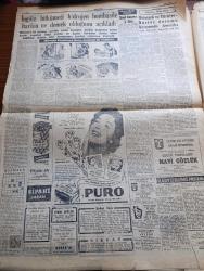 Cumhuriyet Gazetesi - 1 Kasım 1957 - Büyük Millet Meclisi Bugün Açılıyor -  Kastamonu'da Müessif Hadiseler Cereyan Etti - İki CHP'li Vatandaş Tabanca Kurşunu İle Yaralandı - Demokrat Parti Grubu Dün Adaylarını Seçti - Cumhurbaşkanlığına Celal Bayar Meclis Reisliğine De Refik Koraltan Manşet Gösterildi - Devlet Bakanı Emin Kalafatın Dünkü Basın Konferansı Fotoğraf - İsmet İnönü Radyoyu İtham Etti - Osman Bölükbaşının Tahliye Talebi Dün Reddedildi - Ankara Belediye Başkanı Orhan Eren'e İşten El Çektirildi - Kıbrıs'ta Tedhişçiler Bir Rumu Yaraladı - Yorulan Mankenler Fotoğrafı - 20 Liraya Bir Yahudi Nakleden M. Kenan Kan Yazı Dizisi - Suriye Birleşmiş Milletlerde Yeni Güçlükler Çıkarıyor - NATO Toplantısı Yazan Ömer Sami Coşar - İşin Temeli Sakat Yazan Burhan Felek - Film Yıldızı Gülderen Ece Puro Tuvalet Sabunu Kullanıyor - İngiliz Hükümeti Hidrojen Bombasıyla Harbin Ne Demek Olduğunu Açıkladı - İstanbul Belediyesi Şehir Tiyatroları Dram Kısmında Kahvehane Piyesi - Tekseçici Eşfak Aykaç
