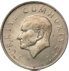 Türkiye Cumhuriyeti  1997 Yılı 25 Bin Lira Tura'ya Göre Düz 8112