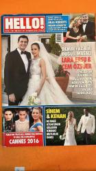 HELLO! DERGİSİ - 18-24 MAYIS 2016 - GEORGE CLOONEY - JULIA ROBERTS - KENDALL JENNER - BELLA HADID - BLAKE LIVELY - SİNEM KOBAL - KENAN İMİRZALIOĞLU - LARA ERSU - CEM ÖZSÜER - RAISA SASON - DEMET MUTLU - VANESSA SASON - CEYLAN ÇAPA - RAHMİ KOÇ - AYDIN DOĞAN - SEMA DOĞAN - AZİZE TAYLAN - SÜHA FAZLI TAYLAN - ÇİĞDEM SİMAVİ - CEM GÜVENDİREN - NAZ JAH - GAIA WEISS - KRISTEN STEWART - VICTORIA GUERRA - DİDEM SOYDAN - MIRIAM LEONE - MELANIE THIERRY - SOKO - LILY-ROSE DEPP - VICTORIA BONYA - HOFIT GOLAN - ARAYA A. HARGATE - N. KAVAK - WOODY ALLEN - ROMAN FARROW - JODIE FOSTER - STEVEN SPIELBERG - HAKKI GÖNÜL - KAAN MÜJDECİ - CEYDA DÜVENCİ - BEGÜM GAZİOĞLU BALLI - ÖMER BALLI - SELİN BOZKURT - GENÇ STİL İKONLARINDAN CANNES ŞIKLIĞI - N. KAVAK’TAN BAŞARI VE HAYAT DERSLERİ - MONEY MONSTER GALASI & CANNES DETAYLARI - 162 SAYFA