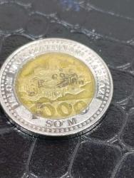 P44--- MADENİ PARA ÖZBEKİSTAN 1000 SOM