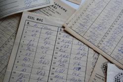 SATRANÇ DÜNYA ŞAMPİYONUN TUTTUGU NOTLAR DETAYLAR RESIMLERDE (DELİKLİ RAF KUTU