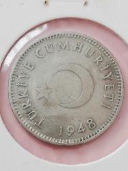 1 LİRA 1948 ççt++ özel kapamada