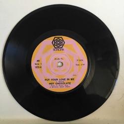 Hot Chocolate / Put your love in me - Let them be the judge / Turkey 1978 / 45'lik / *funk, soul*