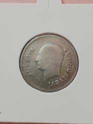 50 KURUŞ 1935 GÜMÜŞ ÇİL ALTI