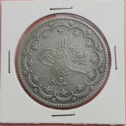 ABDÜLHAMİD 20 Kuruş (1293/2 Kostantiniye Gümüş