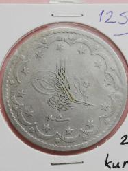 Abdülmecid 20 Kuruş 1255/8 Kostantiniye Gümüş