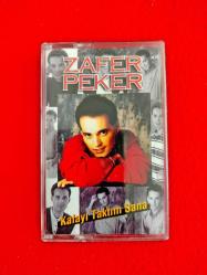 Zafer Peker - 1994 - Kafayı Taktım Sana - Müzik Kaset - Orijinal - Koleksiyon, Arşiv, Nostalji, Doğum Günü Hediyesi