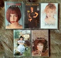 SEZEN AKSU 5 KASET LOT