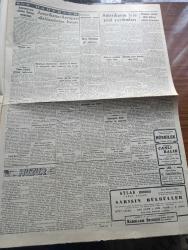 Cumhuriyet Gazetesi - 28 Mart 1948 - Doğu Blokunun Zat Noktaları Cumhuriyet Başmakale - Amerika İki Norveç Adasında Üsler Kuruyor - Amerika'nın Avrupa'yı Silahlandırma Kararı - Şehrimizdeki Amerikalılara Göre Harp Olacaktır - Amerika'nın Bize Yeni Yardımları - 47 P. Tipindeki Amerikan Uçakları 10 Güne Kader Türkiye'ye Geliyor Fotoğraf - Şevket Adalan Maliye Bakanlığına Tayin Edildi - Goebbels'in Hatıraları Yazı Dizisi - Haftanın Şakaları Yazan Burhan Felek - Huzur Yazan Ahmet Hamdi Tanpınar Yazı Dizisi - Raman Dağında 10. Petrol Kuyusu Açıldı - İllüzyonist Fantezist Freddy Fah Taksim Belediye Gazinosunda - Perihan Altındağ Sözeri Ve Safiye Ayla Borsa Kıraathanesinde - Damga Filmi Başrolde Sezer Sezin Turhan Canan Can - Müzeyyen Senar Işıl Ve Zehra Bilir Beyoğlu Eski Novotni Oteli Altında Aile Saz Salonunda - Bugünkü Radyo Programı - General Electric Radyoları