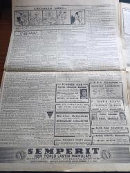 Cumhuriyet Gazetesi - 25 Haziran 1944 - Sovyetlerin Yaz Taarruzu Nadir Nadi Başmakale - Cherbourg Kalesini 1000 Top Dövüyor - Müttefiklere Göre Harp Tebliği - Almanlara Göre Harp Tebliği - Cherbourg Limanını Ve Tahkimatını Gösterir Harita - Büyük Sovyet Taarruzu - Şark Cephesinde Sovyetler Tarafından Tahrip Edilen Bir Alman Tankı Fotoğrafı - Askeri Vaziyet Yazan Emekli General H. Emir Erkilet Yazı Dizisi - Yaman Hırsız Muzaffer Aydın Yakalandı - Başvekil Şükrü Saracoğlu Yüksek Okullar Talebe Kampını Ziyaret Etti - Gizli Alman Silahları - Pilotsuz Uçaklara Misilleme Silahı Adı Verildi - Cemal Nadir Karikatür - Çeşitli Hatıralar Yazan İsmail Habib Sevük - Haftanın Şakaları Yazan Burhan Felek - Jean Jacques Rousseau ve Emil Yazan Profesör M. Şekip Tunç - Taksim Belediye Gazinosunda Yeni Bir Revü Başladı - Bugün Yapılacak Mühim Güreş Maçı - Sokaktan Gelen Kadın Yazan Esat Mahmut Karakurt Yazı Dizisi - Müzeyyen Senar Işıl Ve Münir Nurettin Selçuk İçkisiz Saz Salonunda