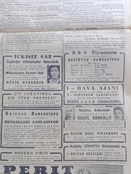 Cumhuriyet Gazetesi - 25 Haziran 1944 - Sovyetlerin Yaz Taarruzu Nadir Nadi Başmakale - Cherbourg Kalesini 1000 Top Dövüyor - Müttefiklere Göre Harp Tebliği - Almanlara Göre Harp Tebliği - Cherbourg Limanını Ve Tahkimatını Gösterir Harita - Büyük Sovyet Taarruzu - Şark Cephesinde Sovyetler Tarafından Tahrip Edilen Bir Alman Tankı Fotoğrafı - Askeri Vaziyet Yazan Emekli General H. Emir Erkilet Yazı Dizisi - Yaman Hırsız Muzaffer Aydın Yakalandı - Başvekil Şükrü Saracoğlu Yüksek Okullar Talebe Kampını Ziyaret Etti - Gizli Alman Silahları - Pilotsuz Uçaklara Misilleme Silahı Adı Verildi - Cemal Nadir Karikatür - Çeşitli Hatıralar Yazan İsmail Habib Sevük - Haftanın Şakaları Yazan Burhan Felek - Jean Jacques Rousseau ve Emil Yazan Profesör M. Şekip Tunç - Taksim Belediye Gazinosunda Yeni Bir Revü Başladı - Bugün Yapılacak Mühim Güreş Maçı - Sokaktan Gelen Kadın Yazan Esat Mahmut Karakurt Yazı Dizisi - Müzeyyen Senar Işıl Ve Münir Nurettin Selçuk İçkisiz Saz Salonunda