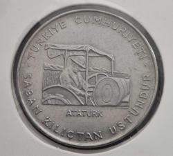 2 1/2 LİRA 1970  SABAN KILIÇTAN  ÜSTÜNDÜR